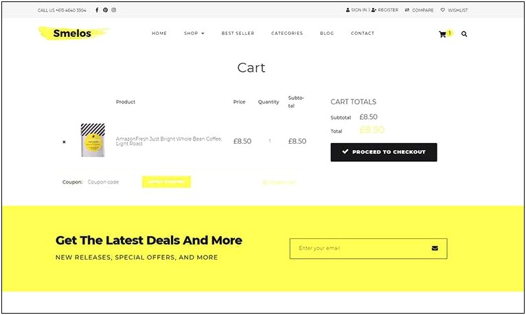 Shopping Cart Css Templates Free Download