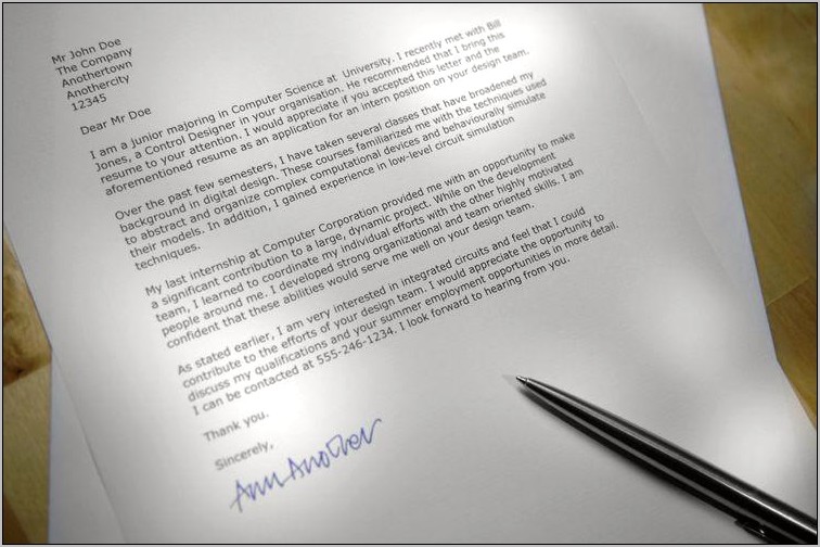 Should A Resume Cover Letter Be Double Spaced