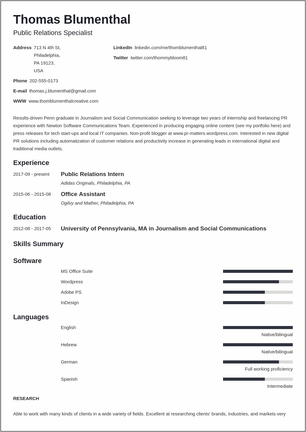 Should I Capitalize Work Areas In Resume