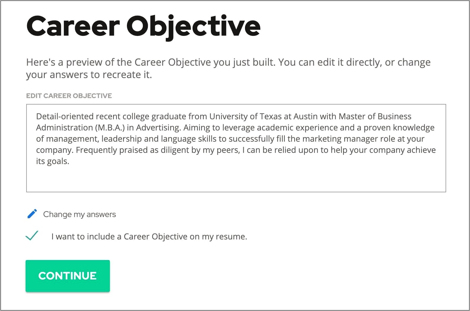 Should I Put A Objective On My Resume