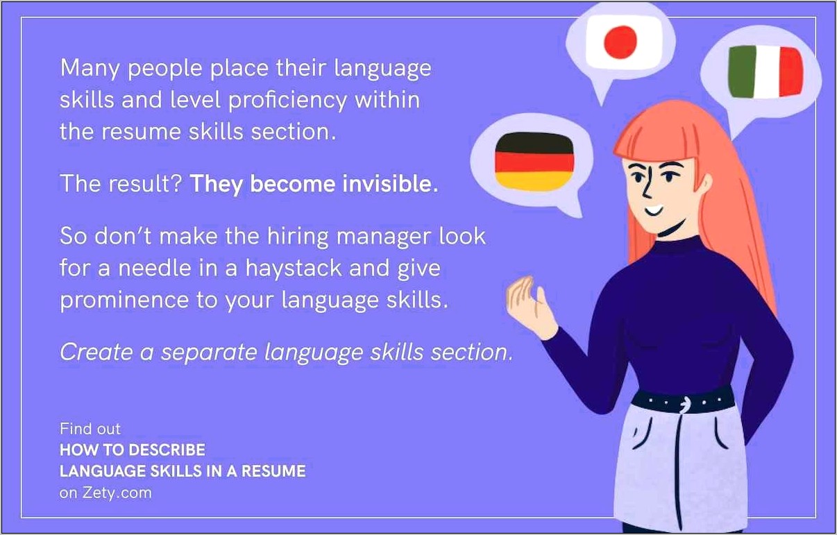Should You Put Languages On Resume