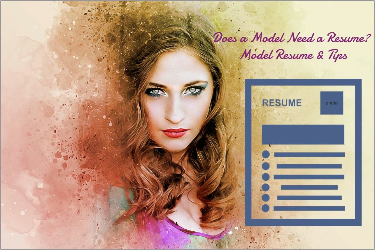 Should You Put Modeling On Resume