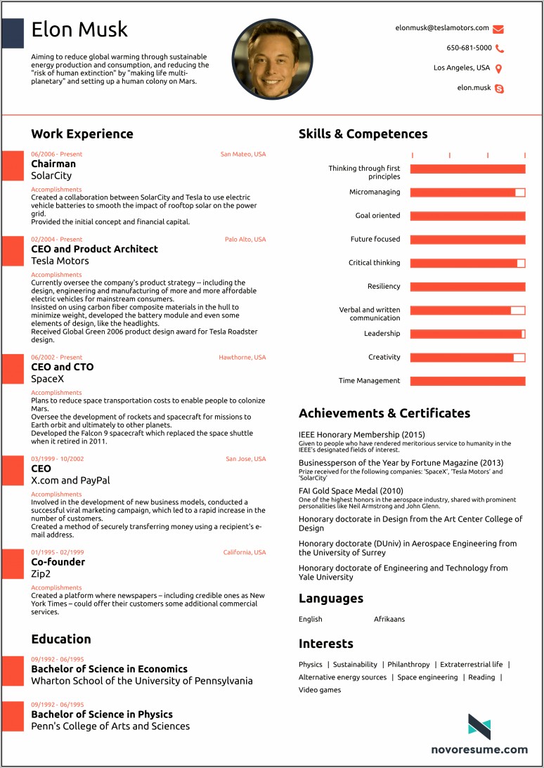 Should You Put Page Numbers On Resume