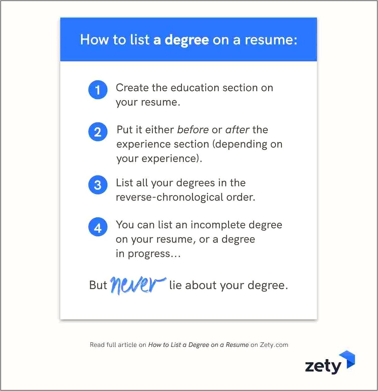 Should You Put Partial College On Resume