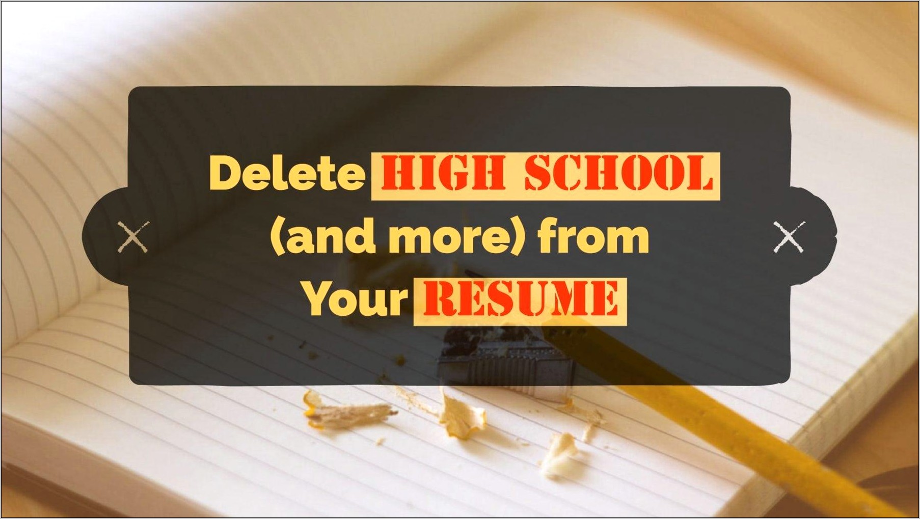 Should Your High School Be On Your Resume