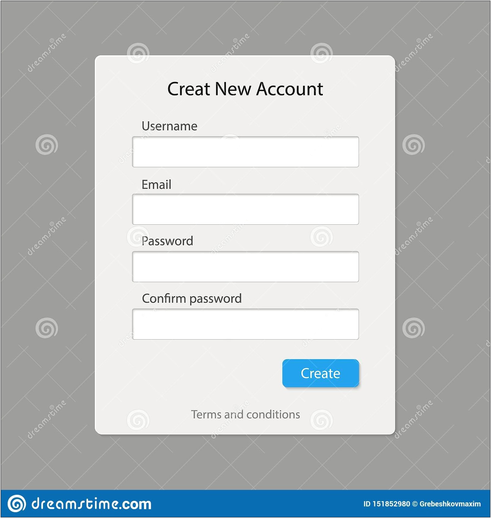Sign Up Page Template Free Download
