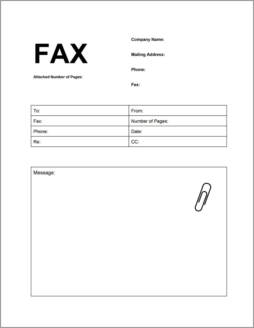 Simple Cover Letter For Faxing Resume