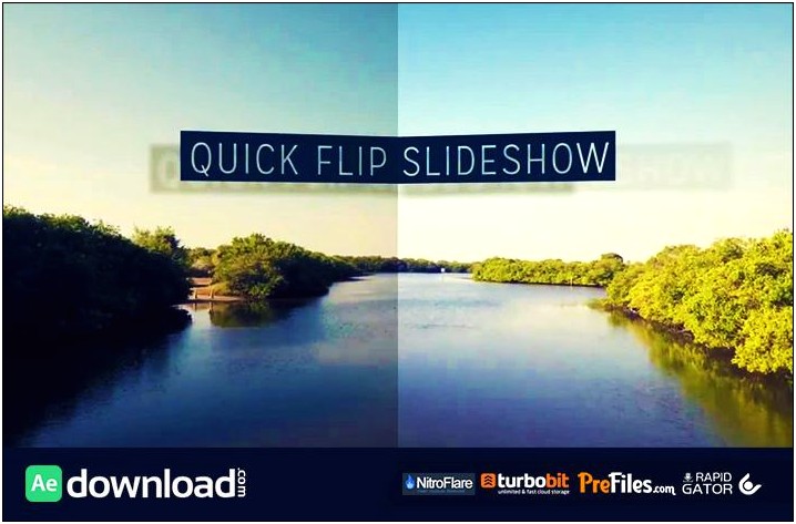 Simple Slideshow After Effects Template Free
