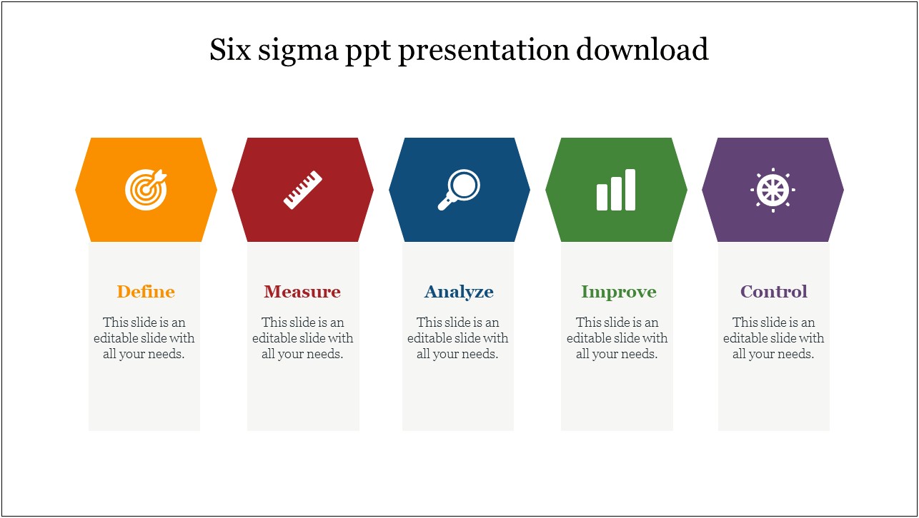 Six Sigma Ppt Templates Free Download