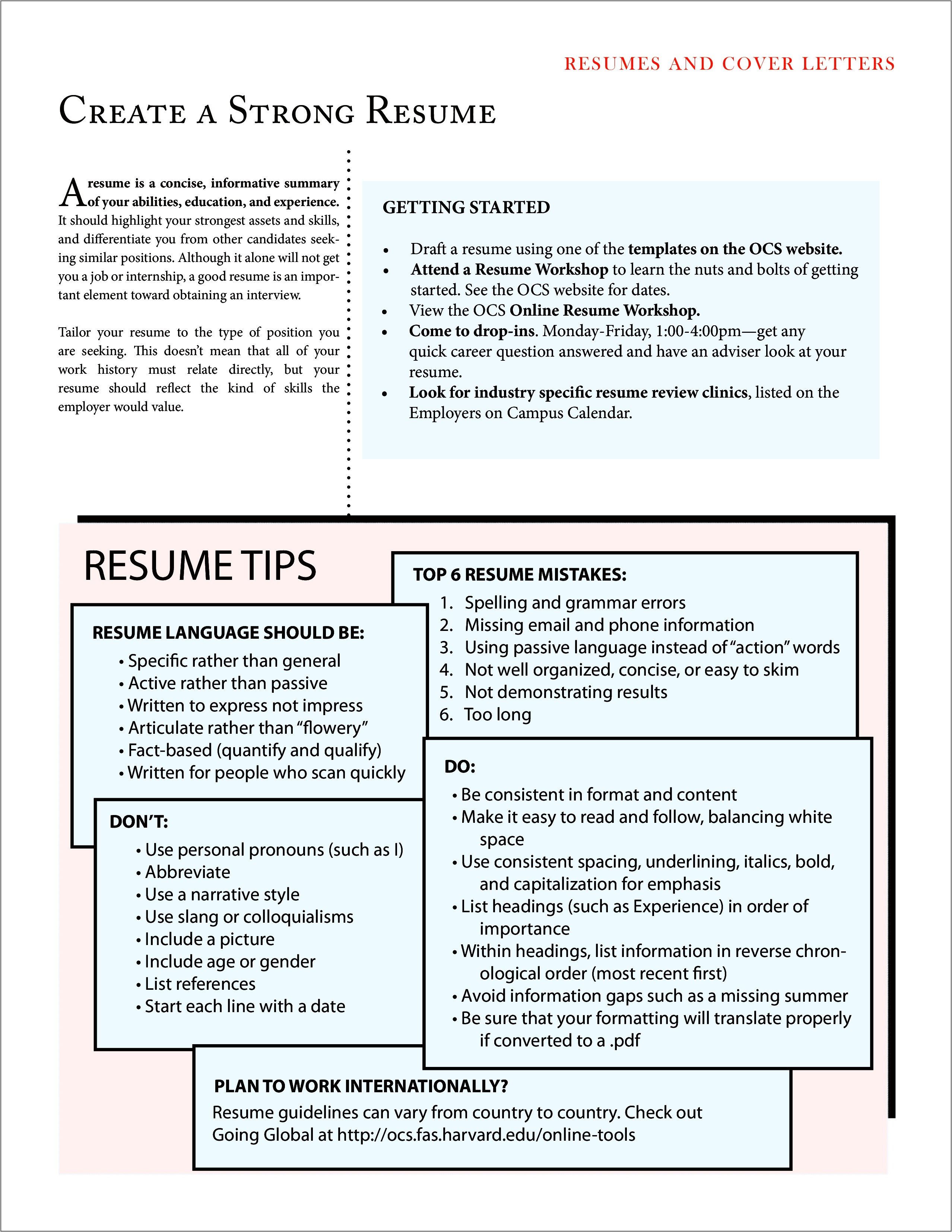 Skill Set Resume Template Scant Work History