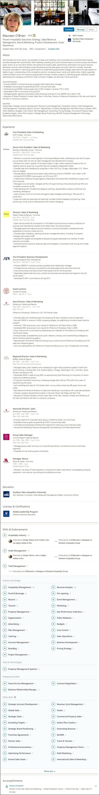 Skills And Abilities For Tourism Resume