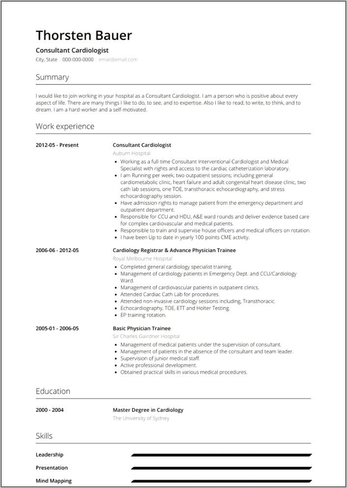Skills And Competencies On A Resume