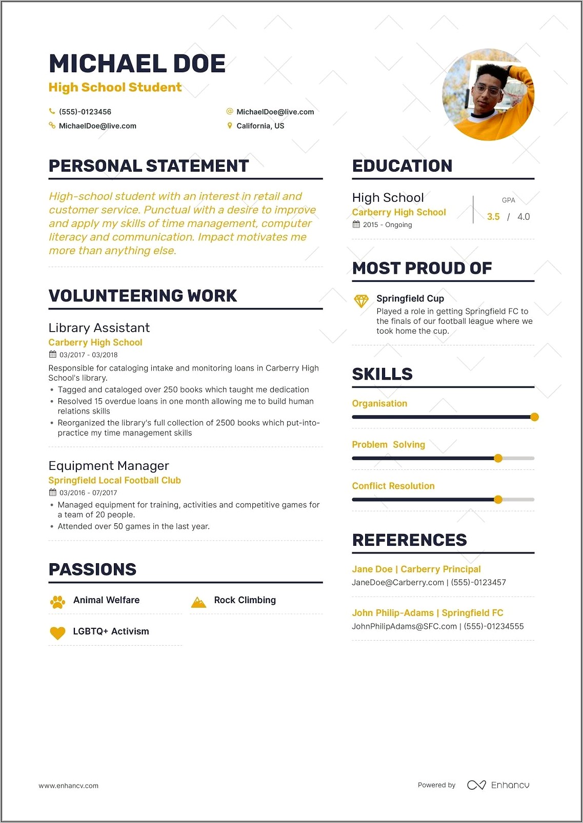 Skills For Resume First Job Related To Money