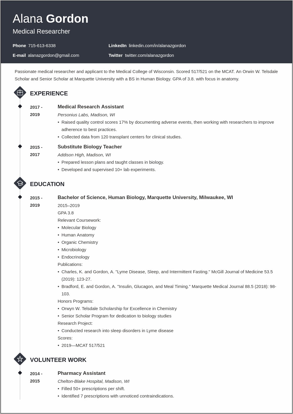 Skills In Medical Field To List On Resume