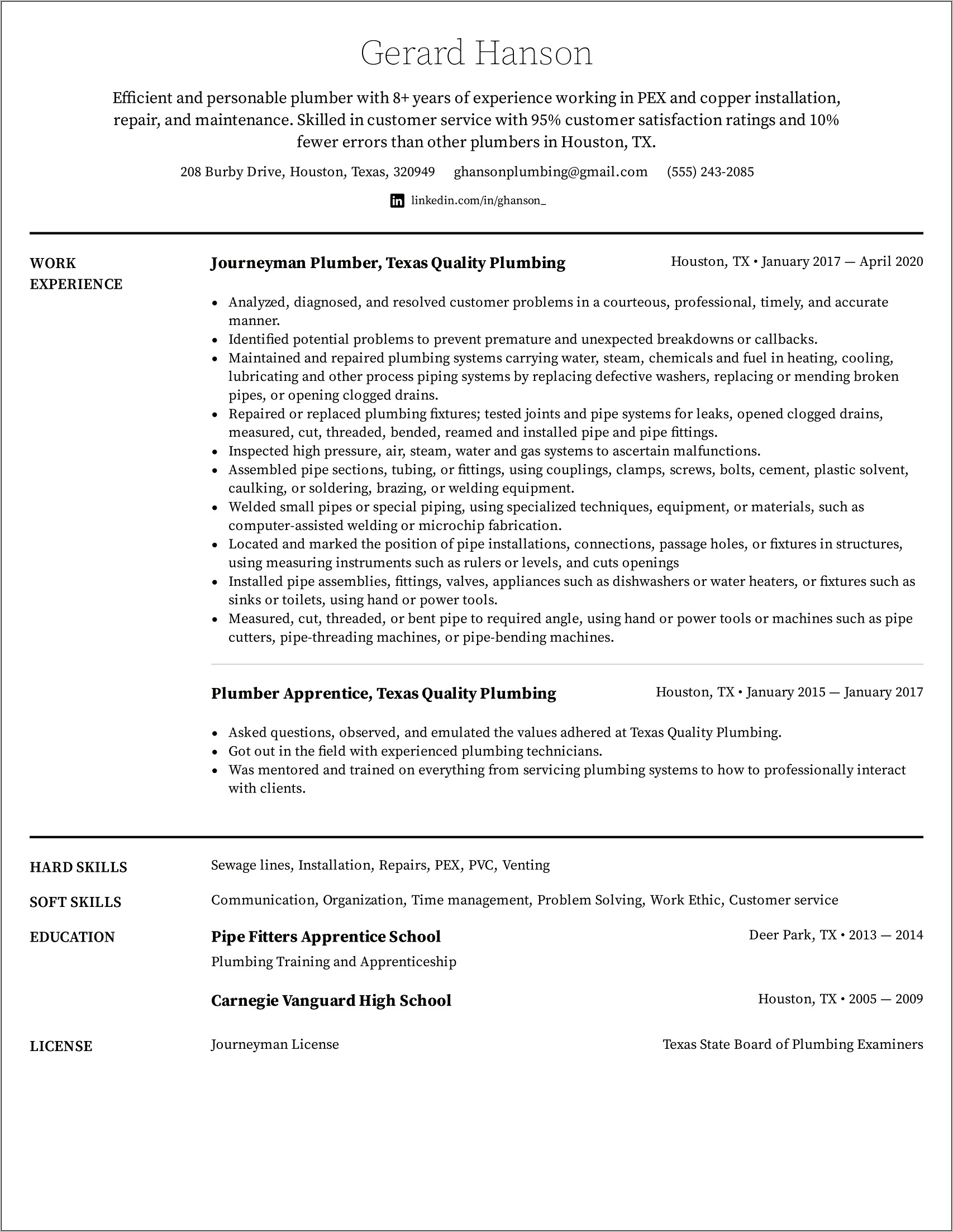 Skills In Time Management For A Resume