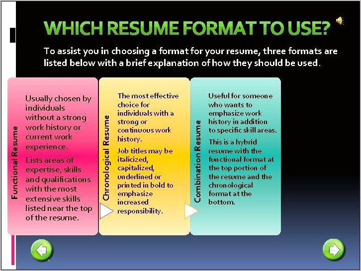 Skills Section Of Resume Bottom Or Top