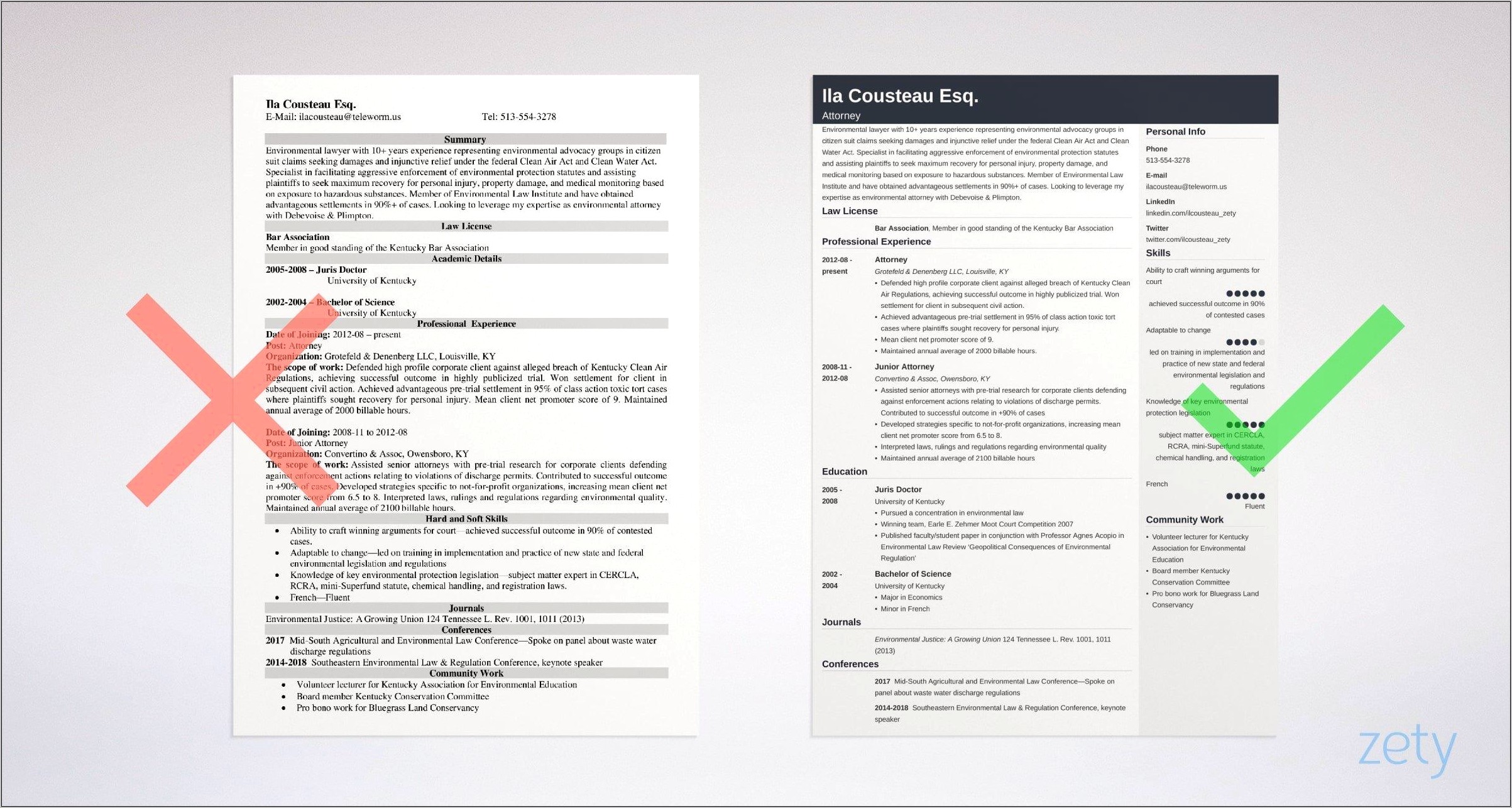 Skills To Include On Legal Resume