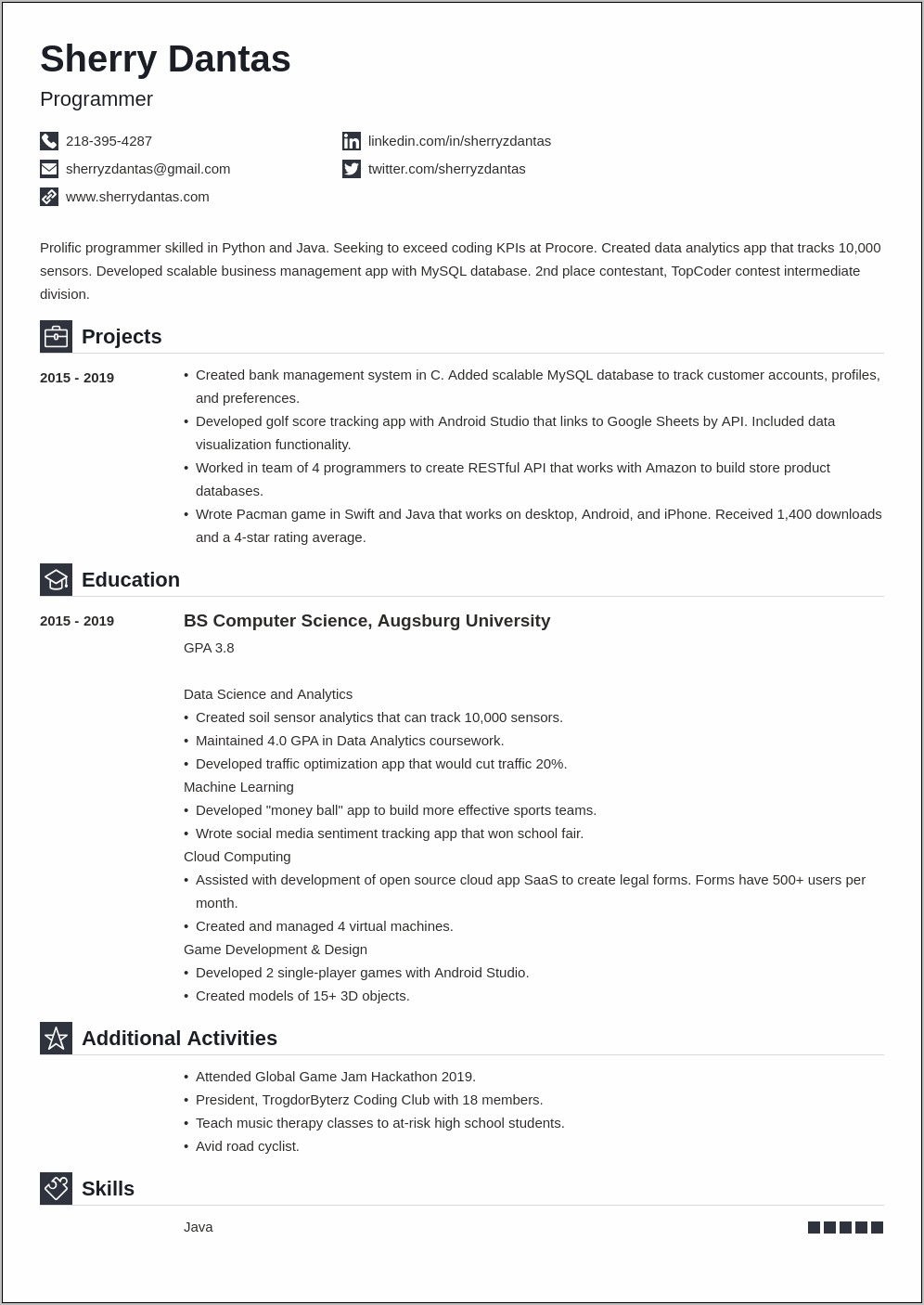 Skills To List In A College Resume