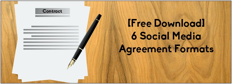 Social Media Marketing Contract Template Free