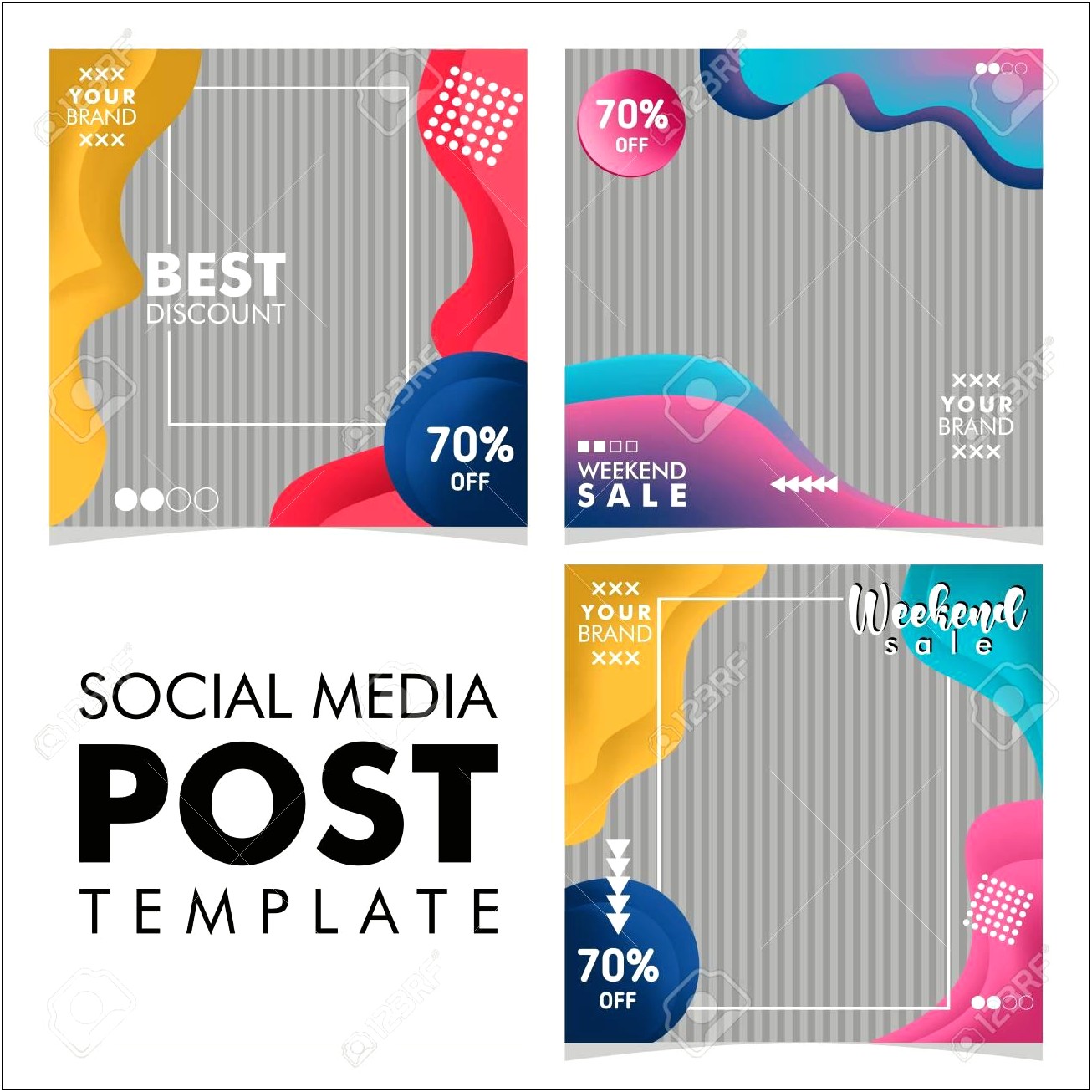 Social Media Post Design Templates Free
