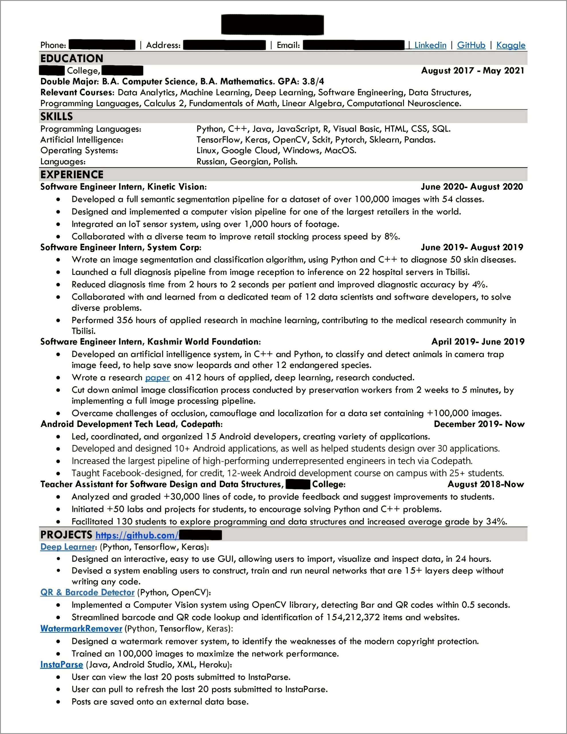 Software Companies That Look Good On Resume