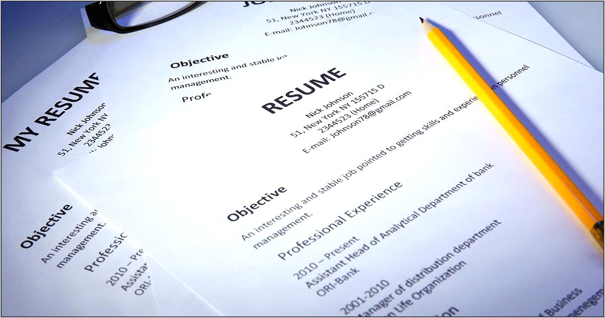 Someone Who Has Never Had A Job Resume