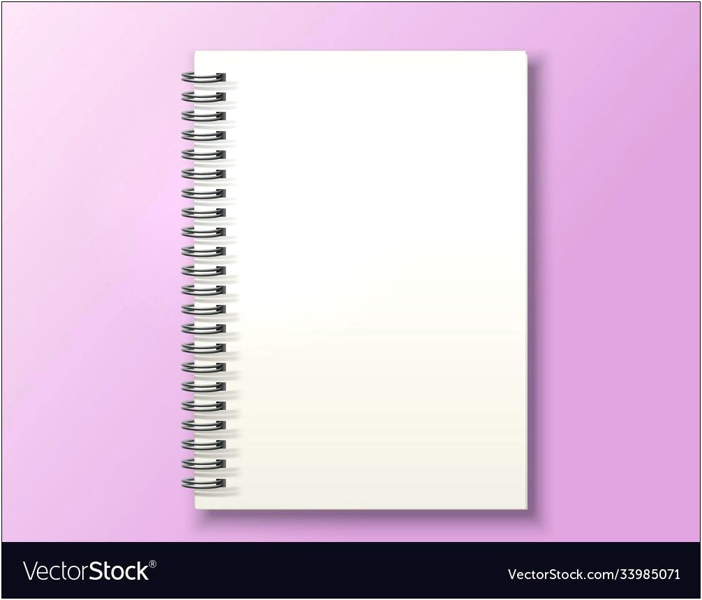 Spiral Notebook Powerpoint Template Free Download