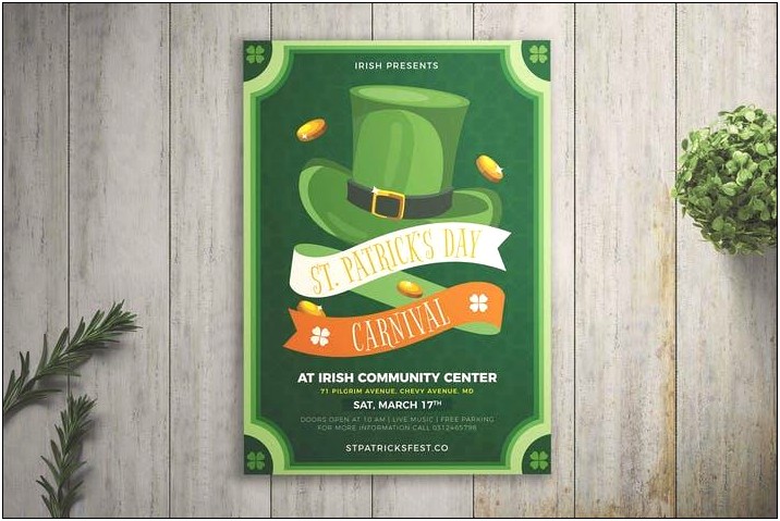 St Patrick's Day Free Templates