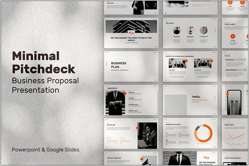 Startup Pitch Deck Template Ppt Free