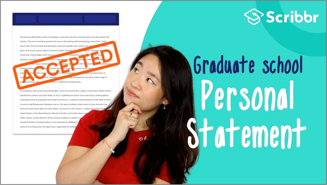 Statement Of Purpose Graduate School Repeat Of Resume