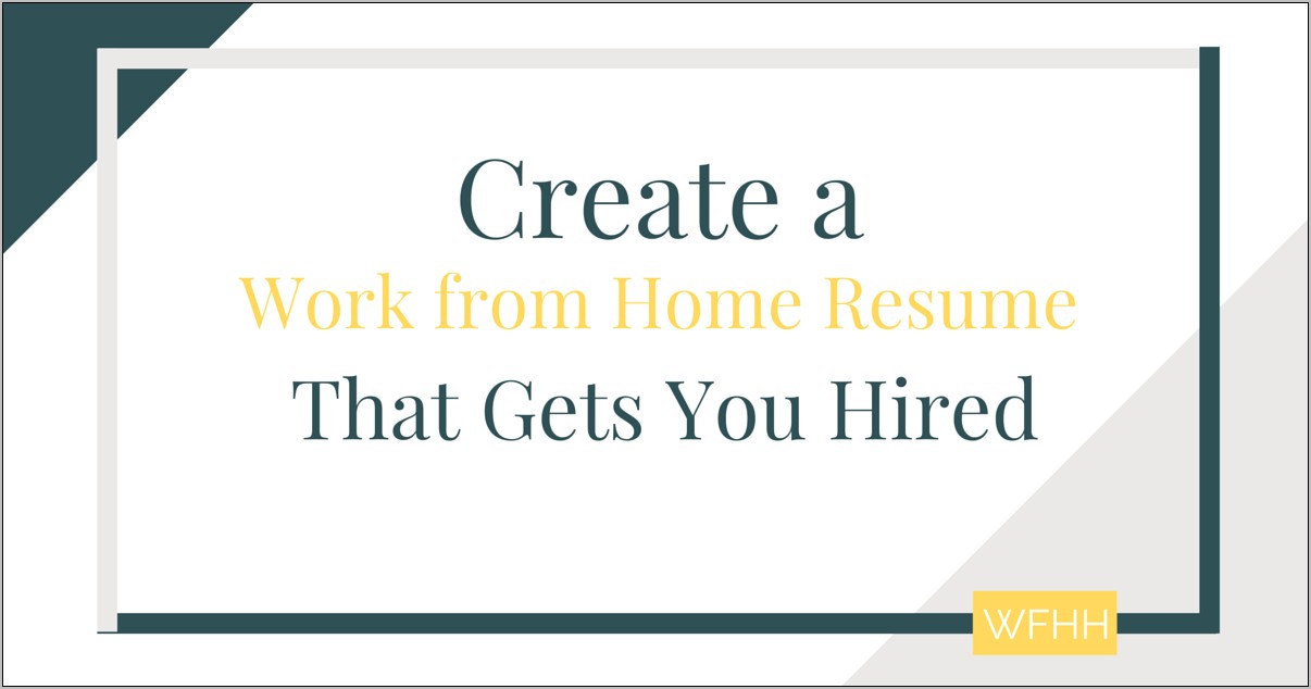 Stay At Home Mom Skills For Resume Sample
