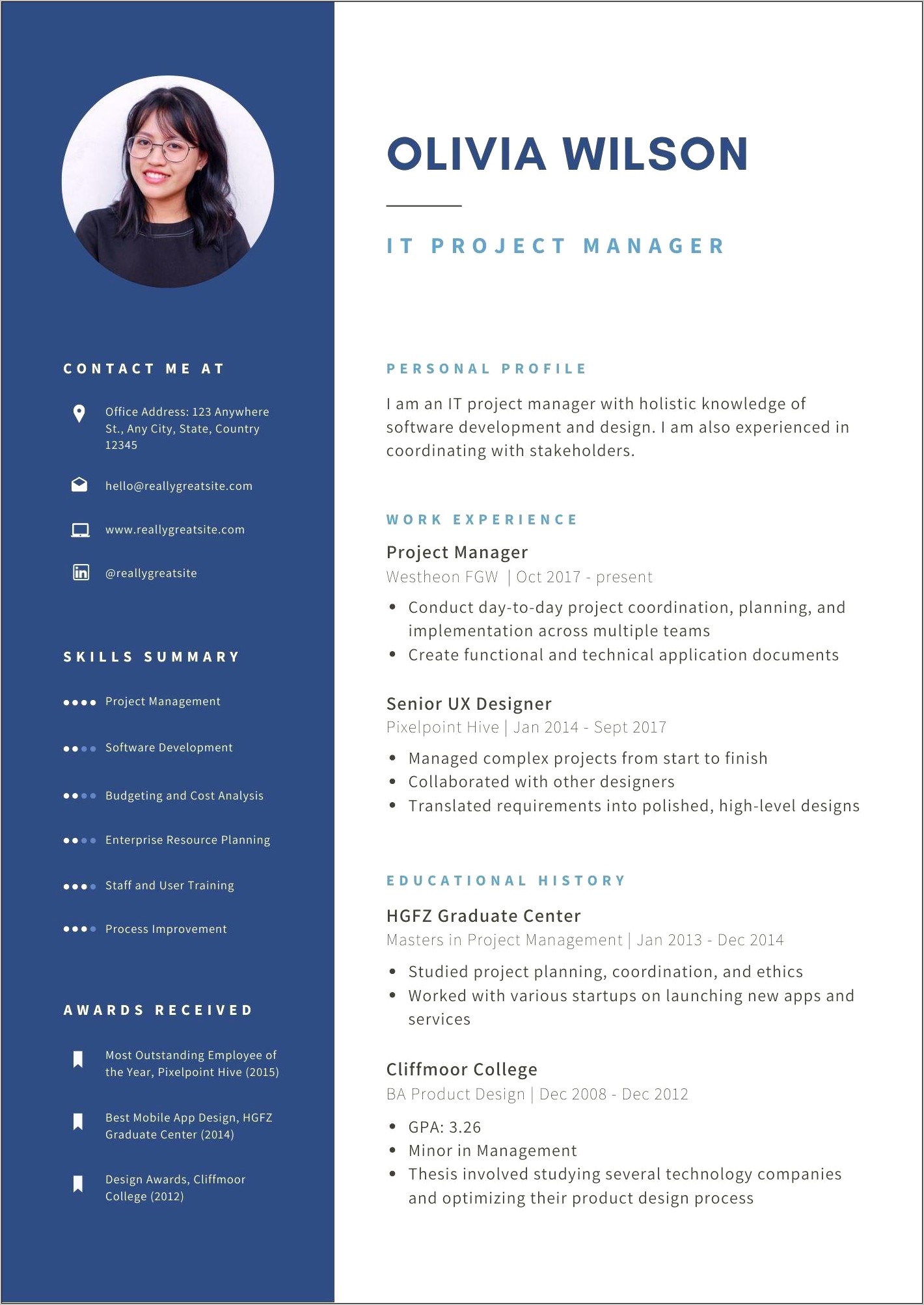 Strong Resume Format For Mba Students Templates