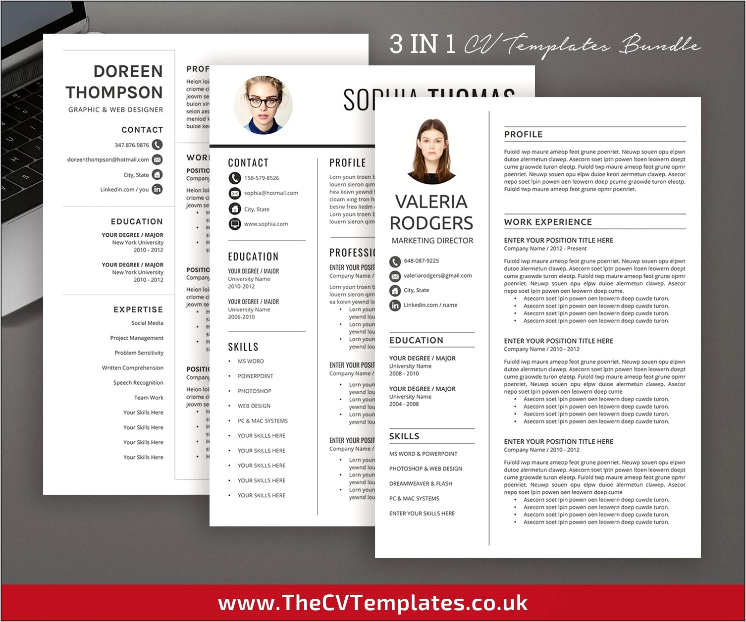Student Cv Template Word Free Download