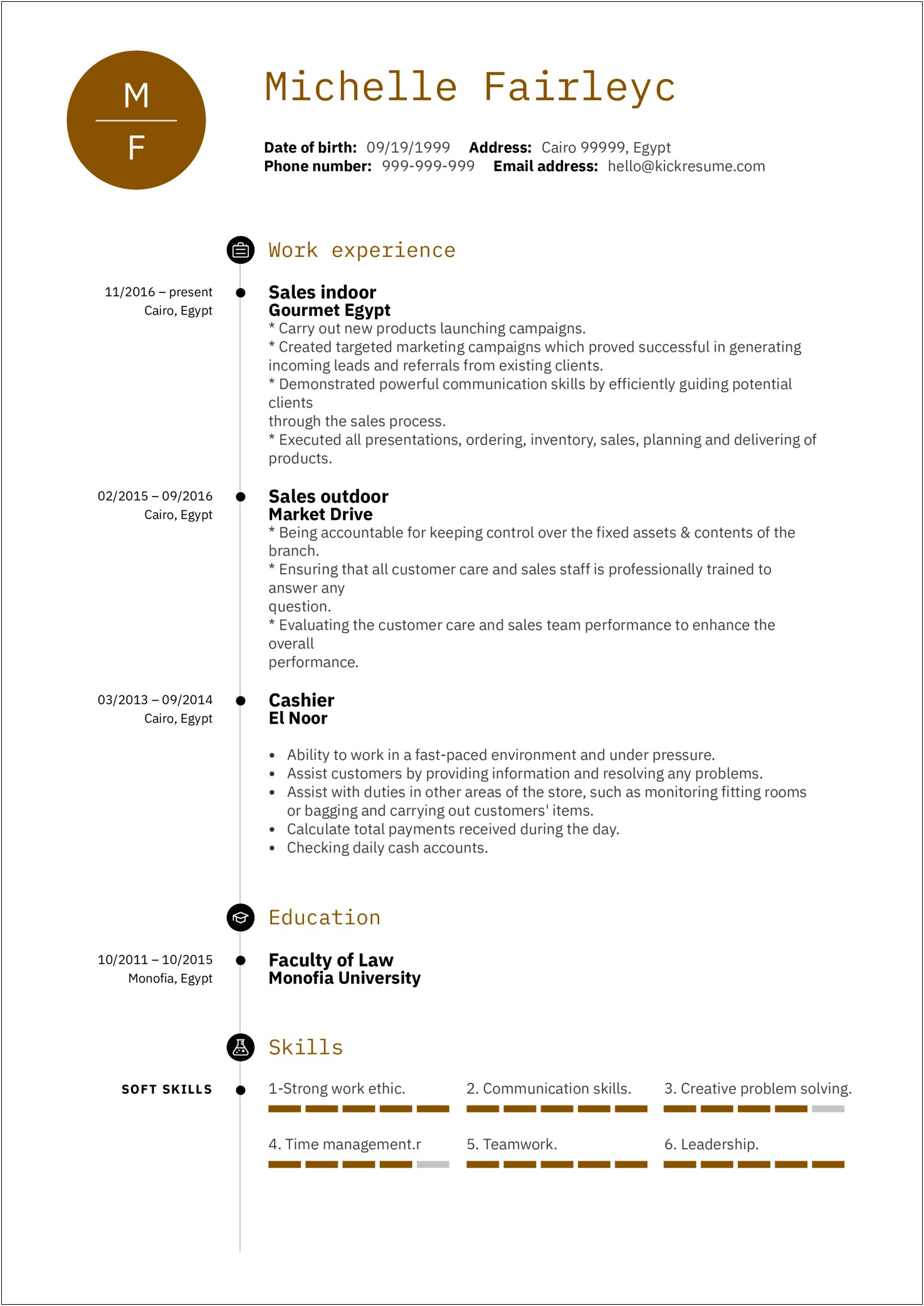 Summary On Resume For Sales Rep