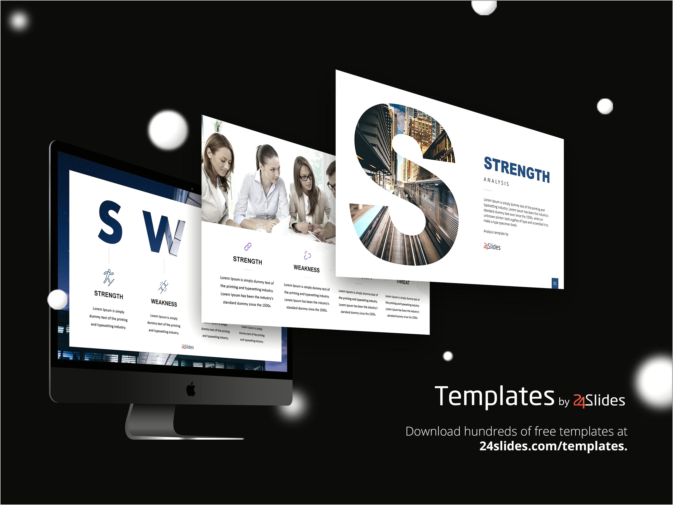Swot Analysis Ppt Template Free Download