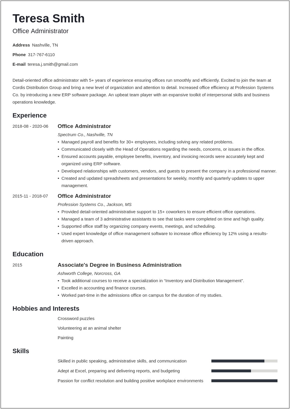 System Administrator Resume 5 Years Experience