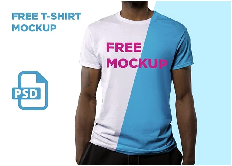 T Shirt Mockup Template Psd Free