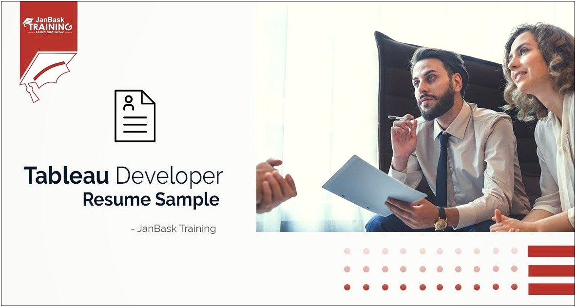 Tableau Sample Resumes For 2 Years Experience