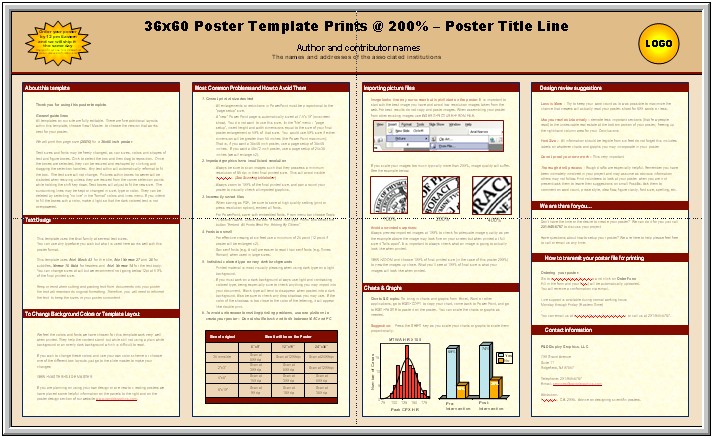 Template For Scientific Poster Free Download