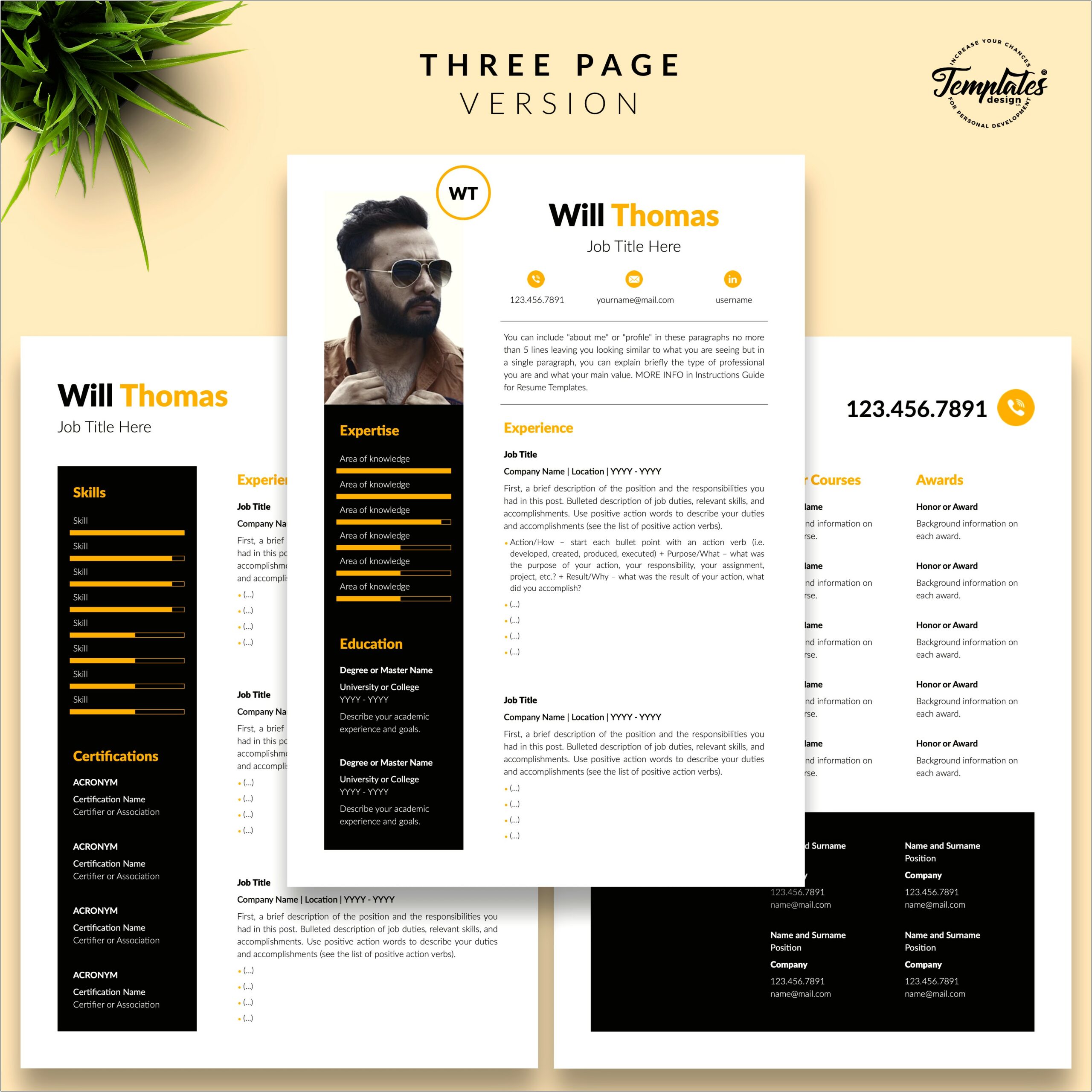Templates For Resume On Microsoft Word