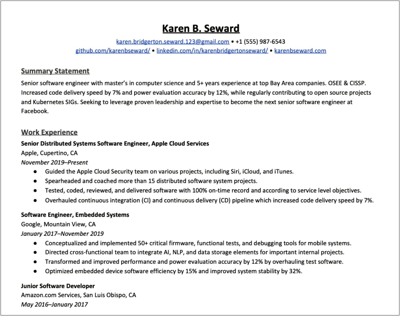 Test Engineer Resume For 1 Year Experience