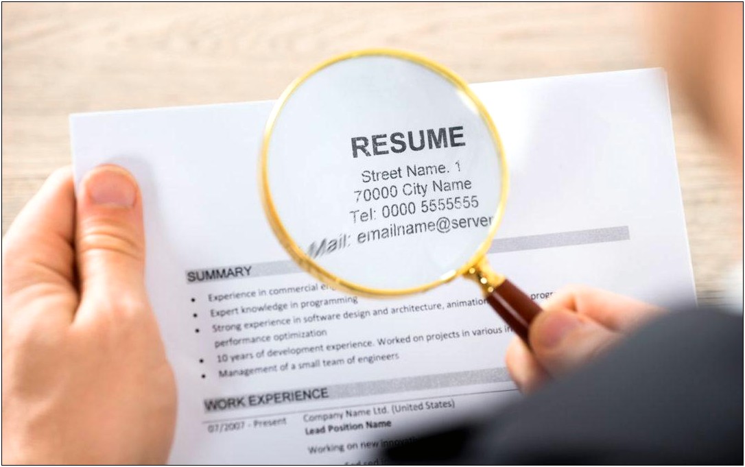 Text Reviewing Programs Resume For Job Search