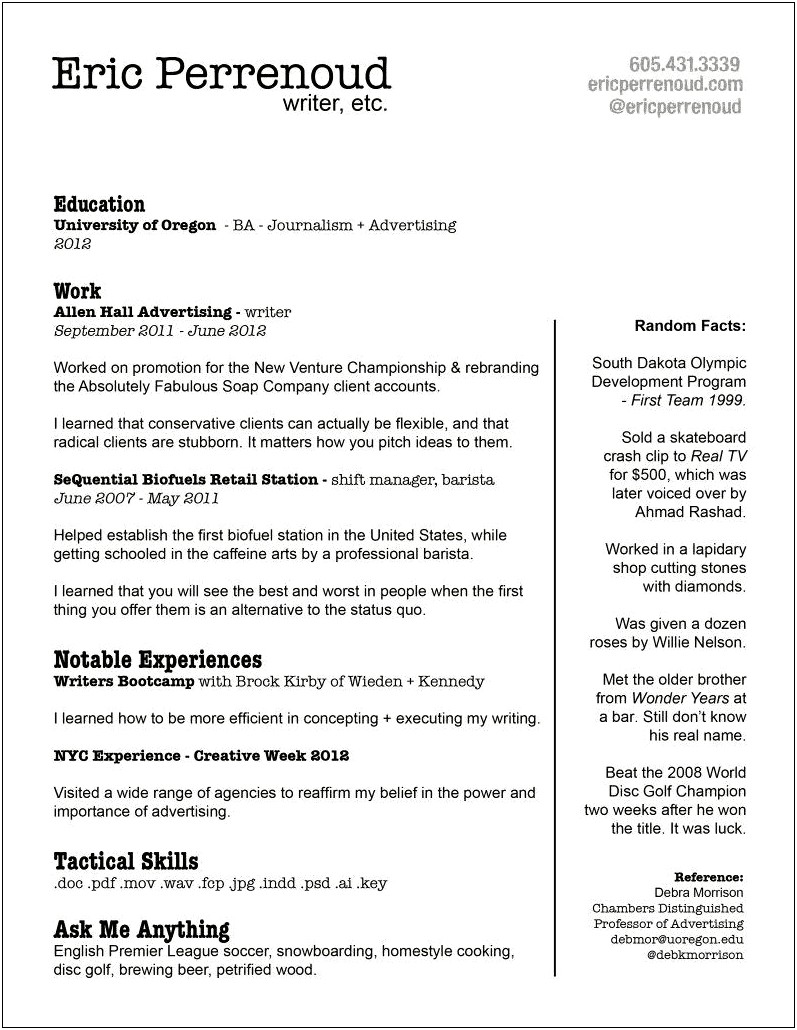 The Best Resume For Older Workers