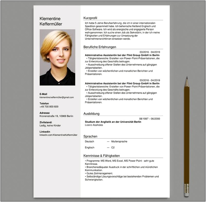The Word Prepare In A Resume