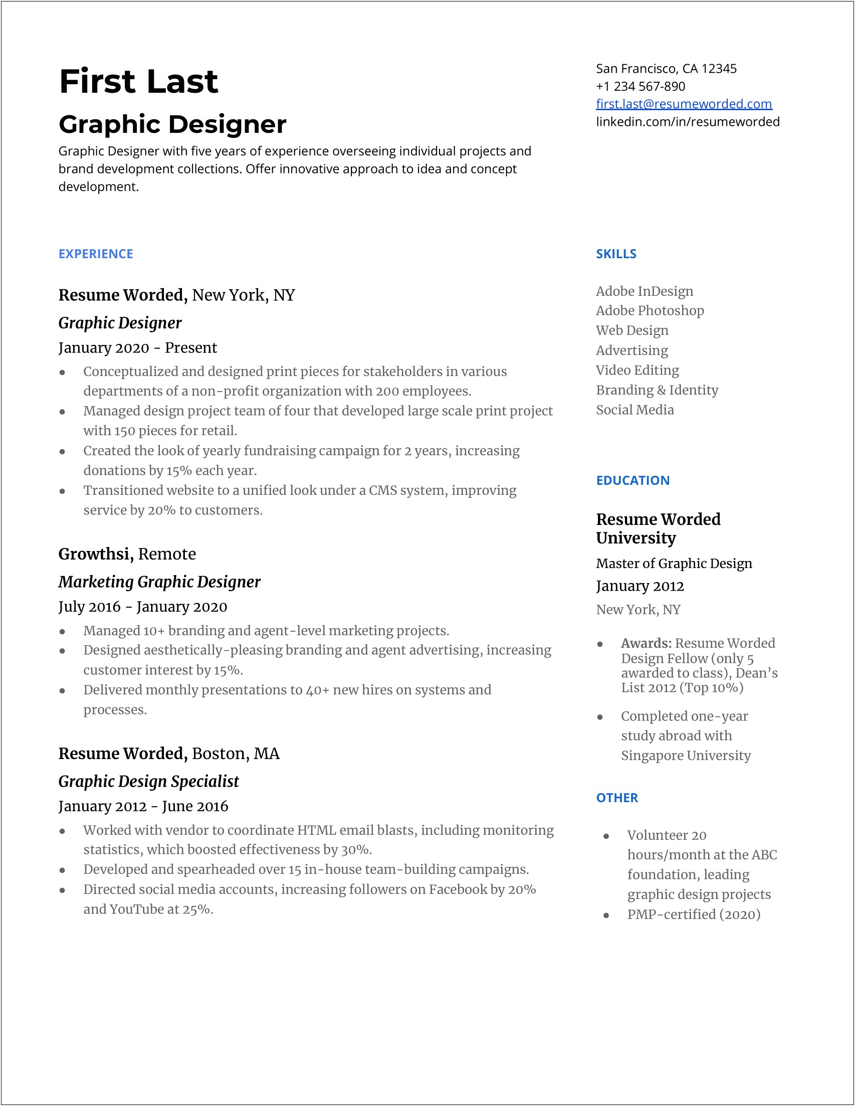 Things To Put For Collections Experience On Resume