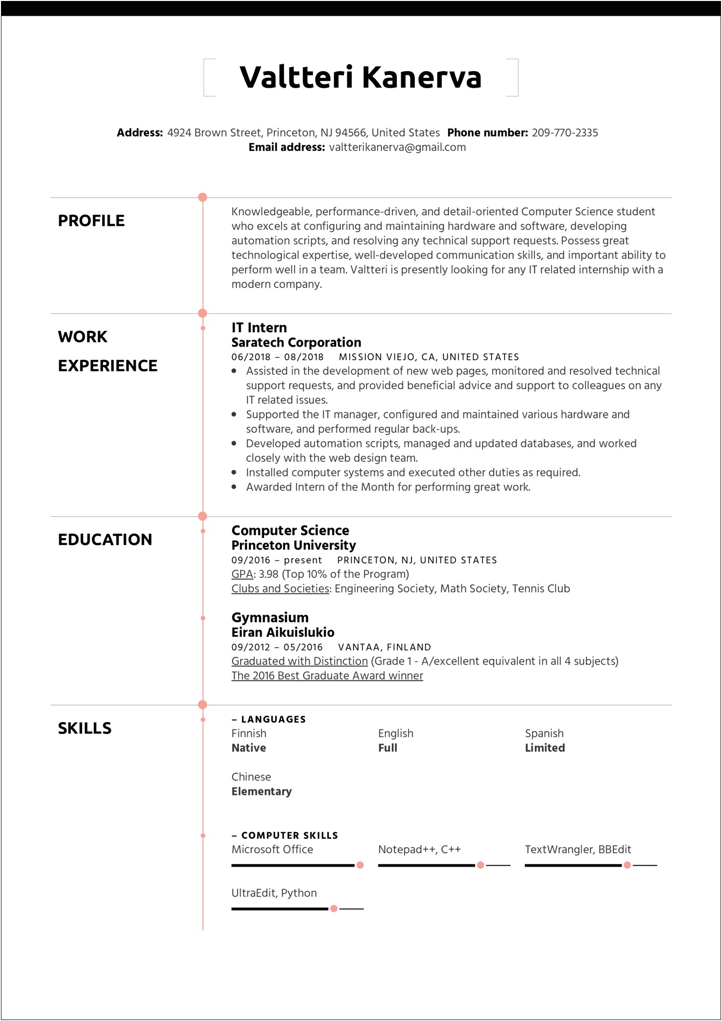 Things To Write On Resumes Technology Skills