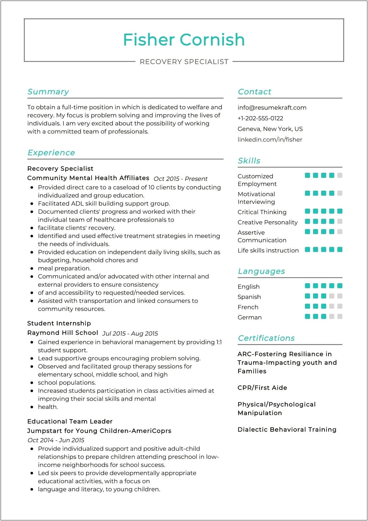 Tips On Writing A Good Resume For Kids