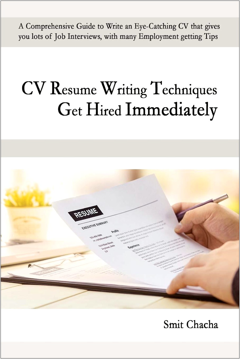 To Write A Resume For Job