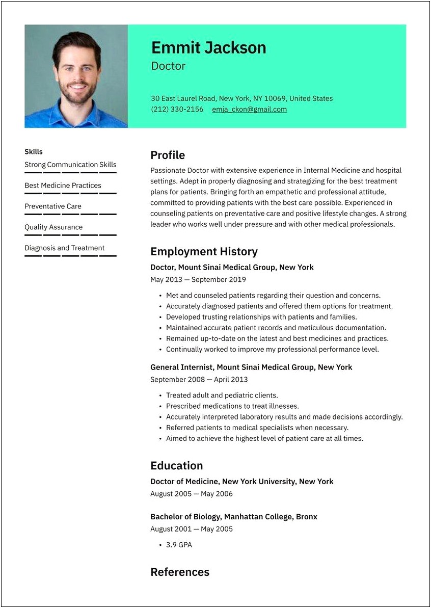 Top Header And Footer In Word For Resumes