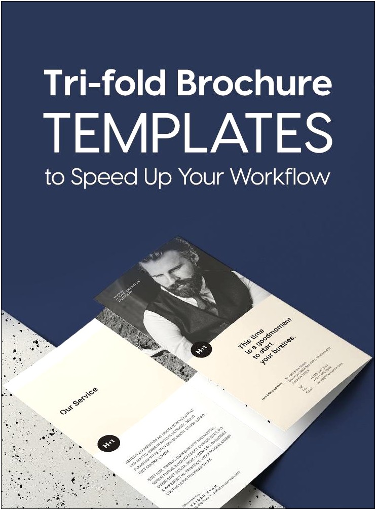 Tri Fold Brochure Template Free Photoshop